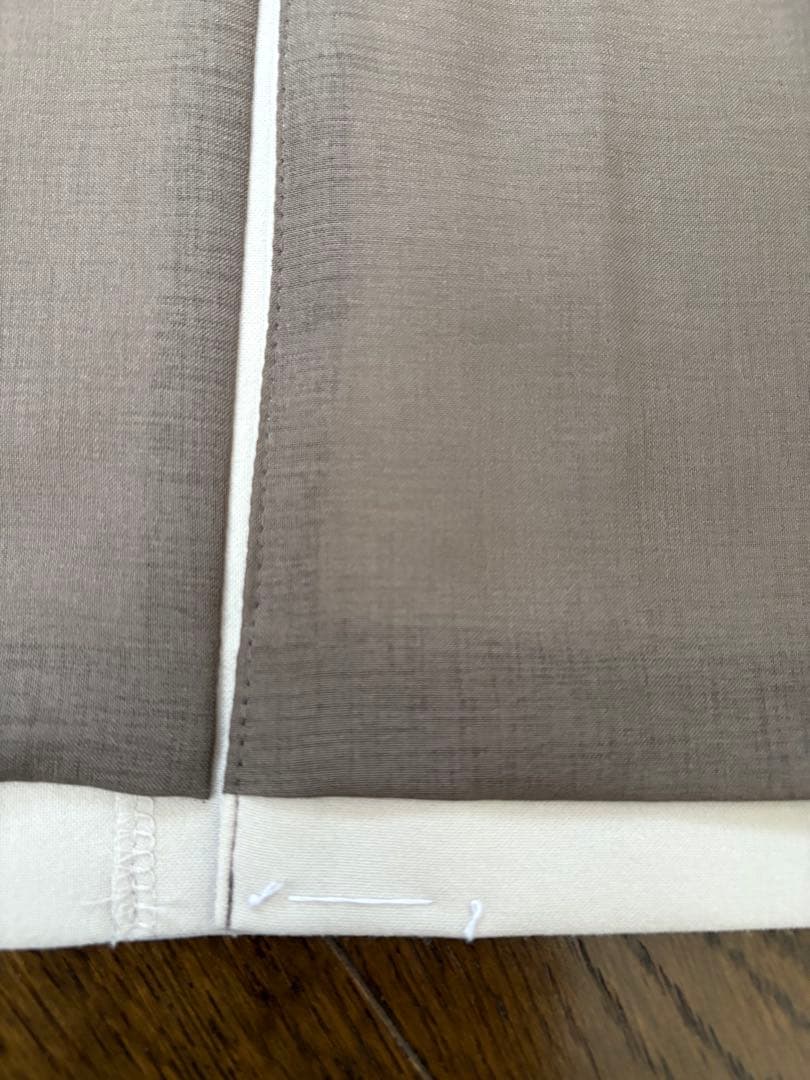 ① 新品　AOKI＆Oggiコラボ　ノーカラージャケット ワイドパンツ スーツ