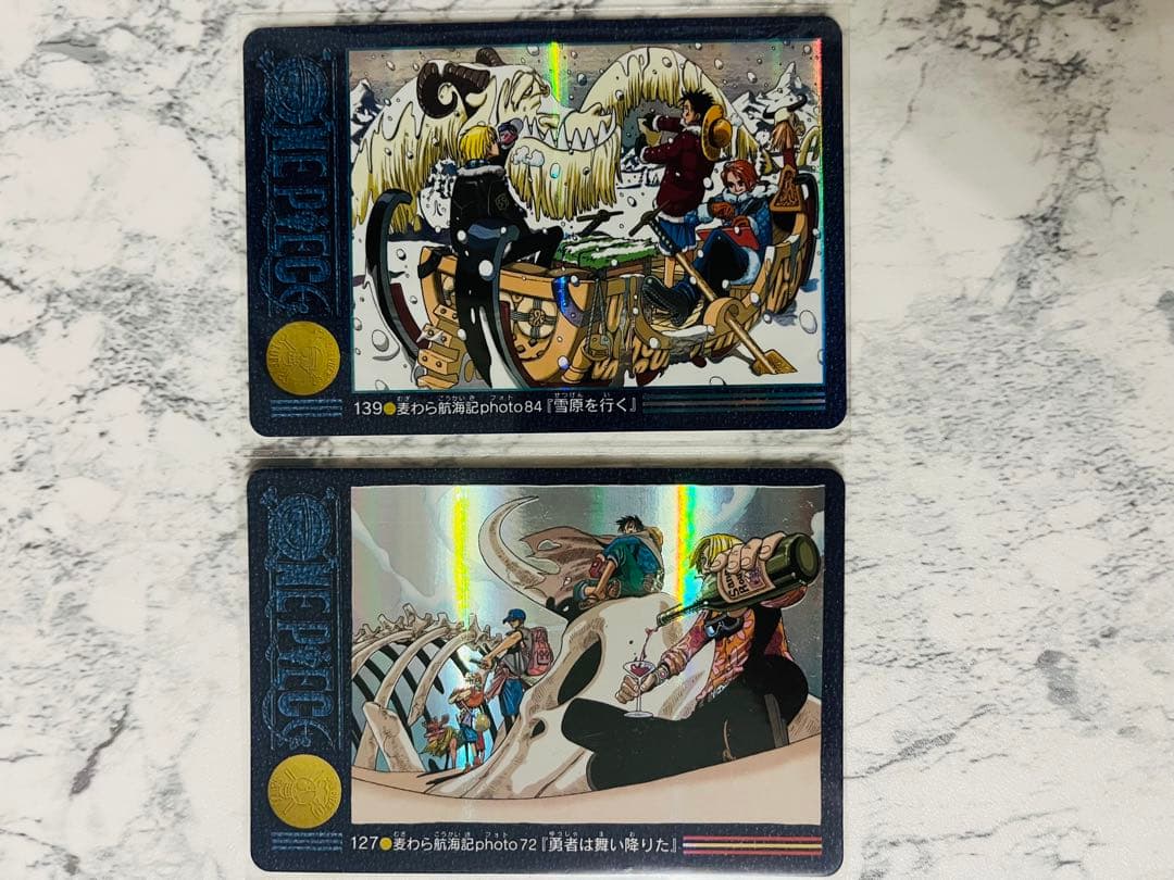 美品 ワンピースカードダス ビジュアルアドベンチャー 4枚 ONE PIECE