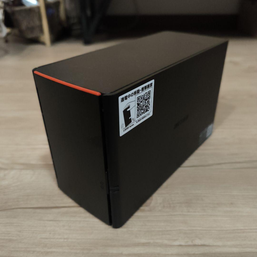 BUFFALO LS220DN NAS 外付けハードディスク
