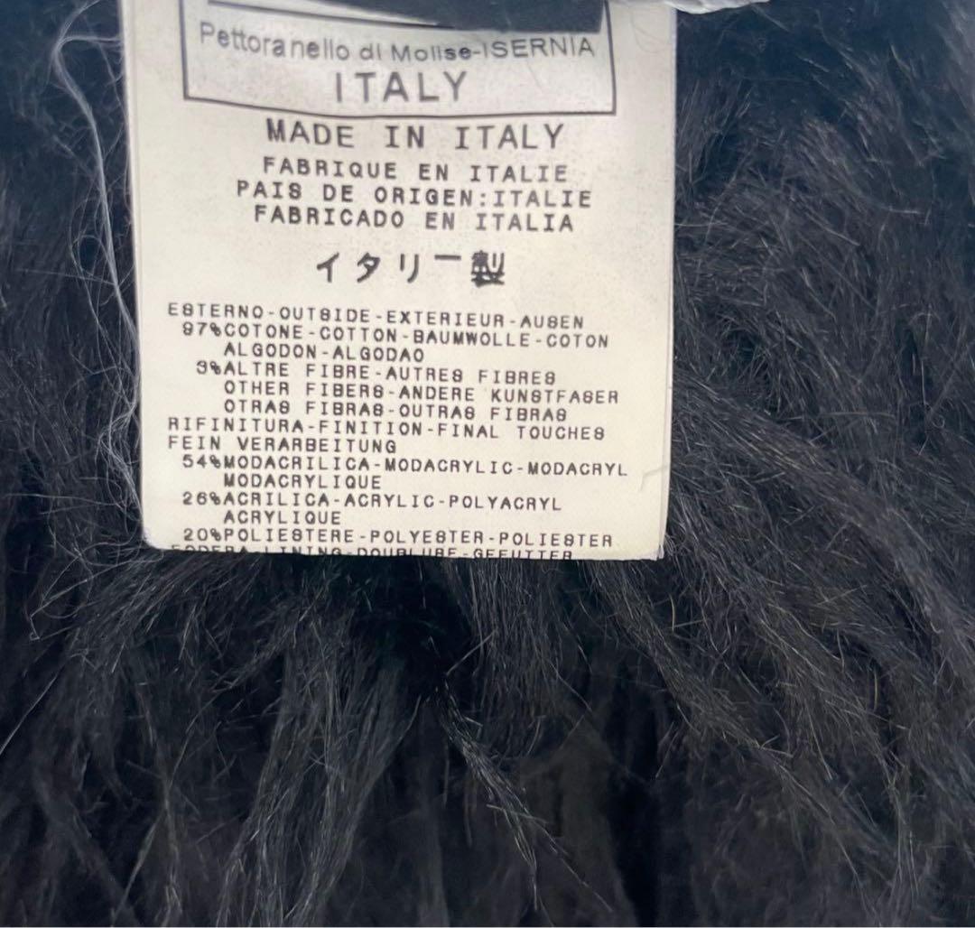 Y2K OPIUM 鬼ファー デニム フライト ジャケット 裏原 平成ギャル