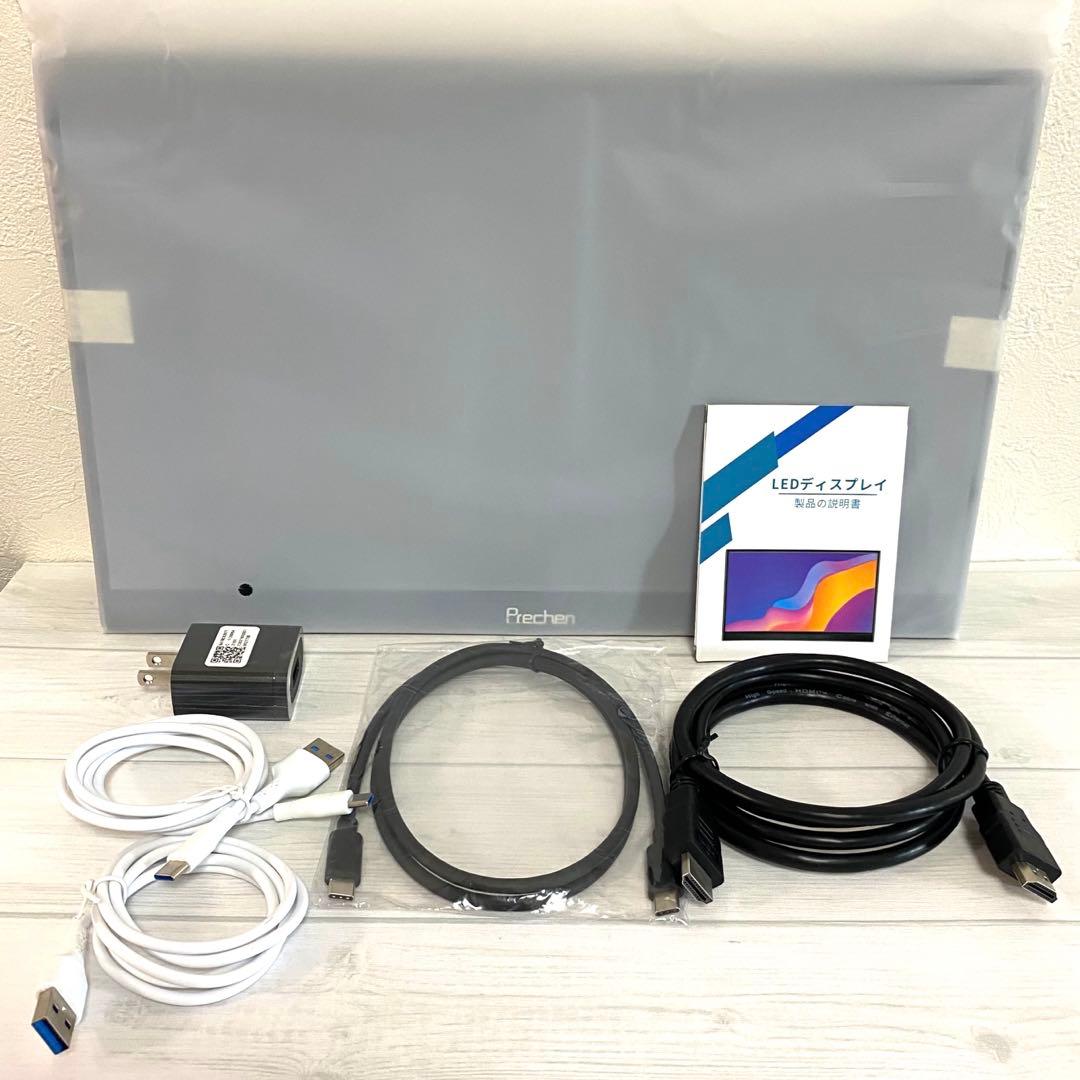 LED DISPLAY モバイルモニター 15.6インチ 説明書付き