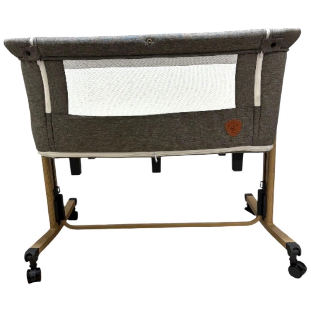 美品 HZDMJ ベビーベッド 添い寝 折りたたみ ゆりかご プレイヤード