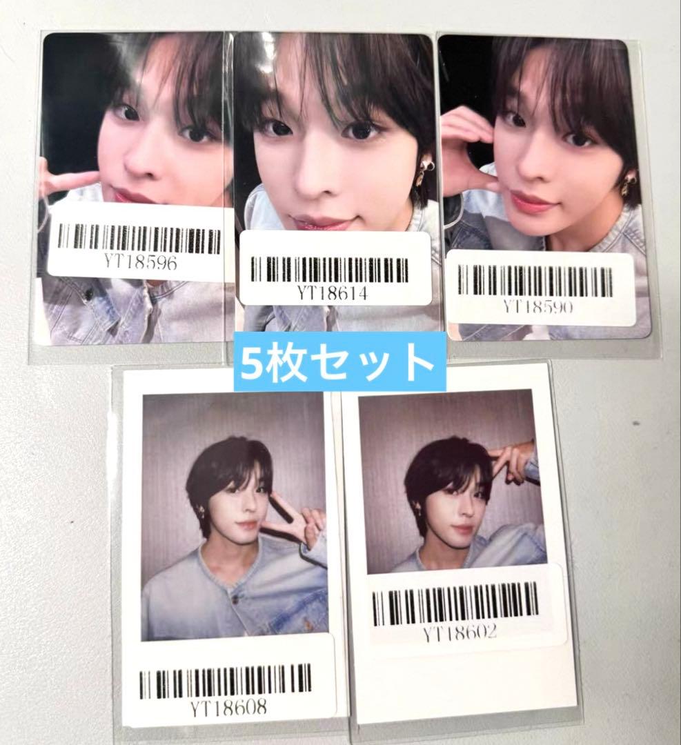 NCTWISH リク poppop KMStation 上海限定トレカ5枚セット