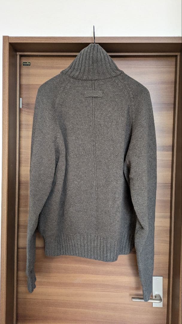 トップス stein EX FINE LAMBS LOOSE HIGH NECK KNIT