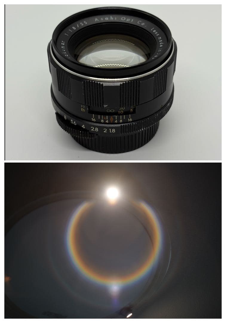 PENTAX Super Takumar 55mm F1.8 前期型