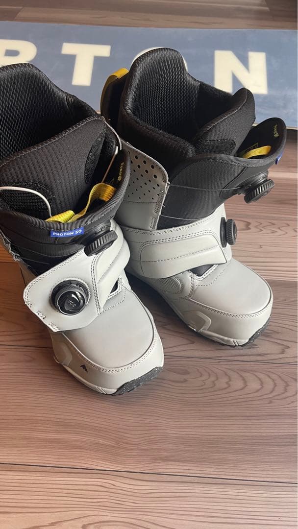 10/4まで 美品！BURTON メンズ　ステップオン　スノーボード　3点セット