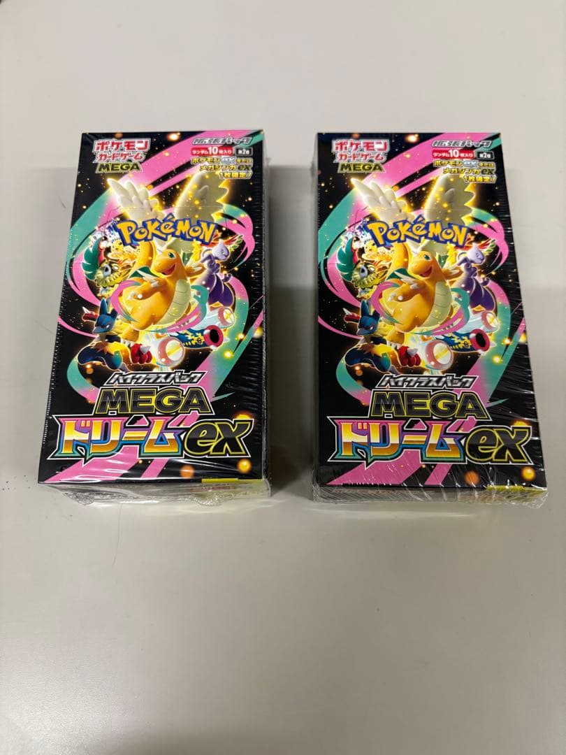 ポケモンカード MEGAドリームEX 2BOX　シュリンク付