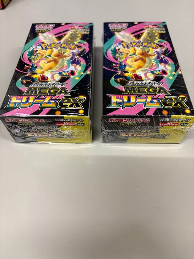 ポケモンカード MEGAドリームEX 2BOX　シュリンク付