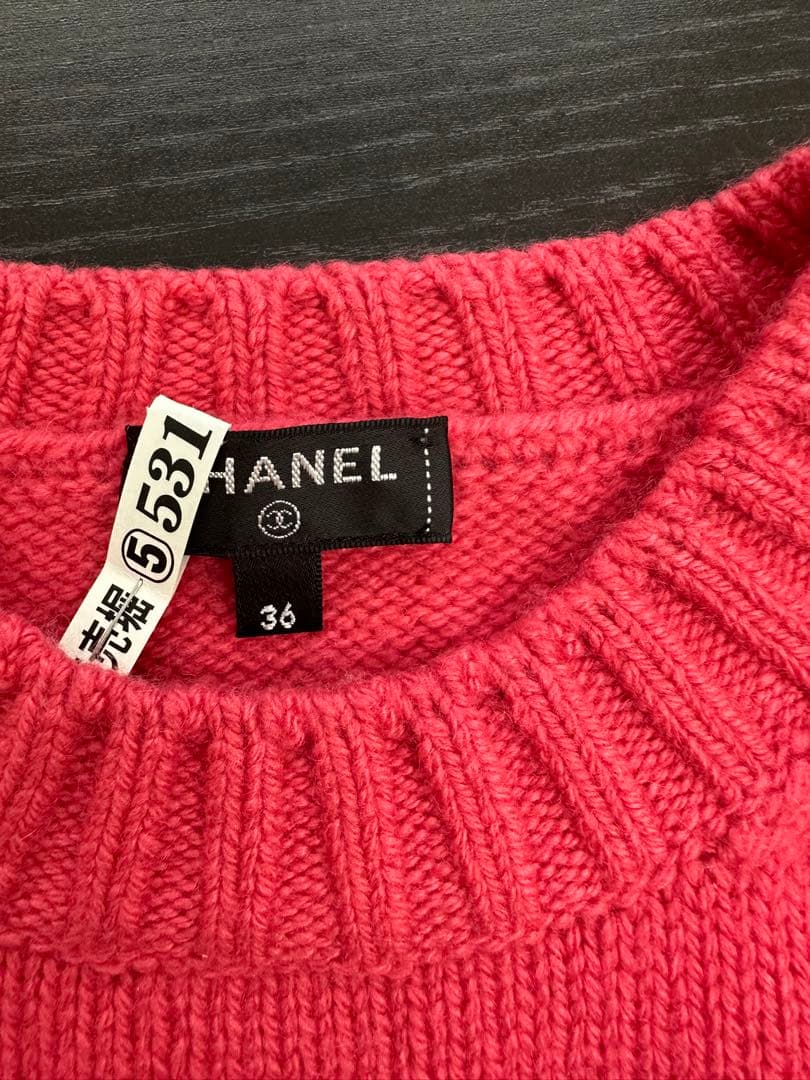 CHANELカシミアニット
