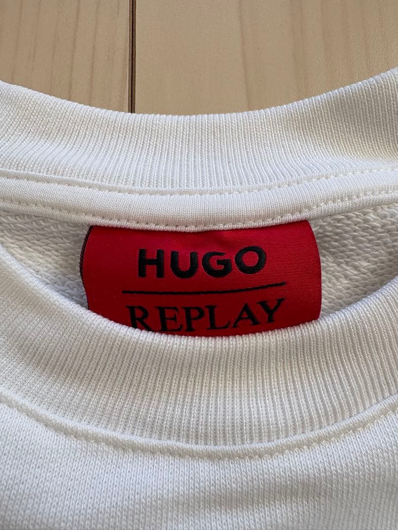 未使用に近いです☆HUGO×REPLAY スウェット