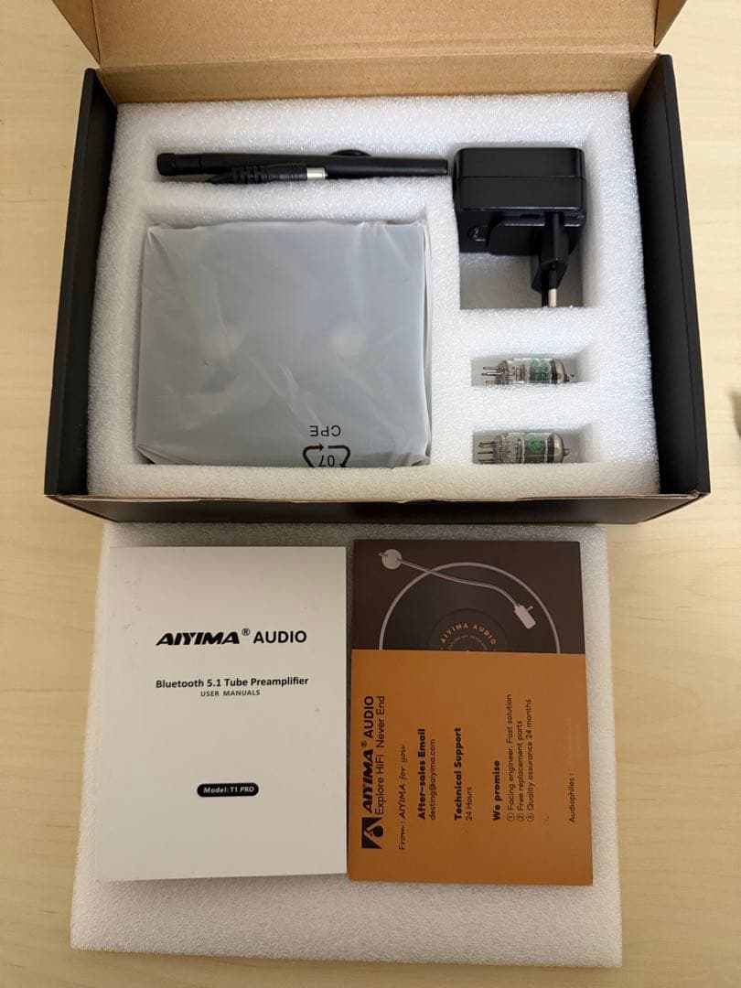 【アウトレット品】AIYIMA T1 PRO 真空管プリアンプ