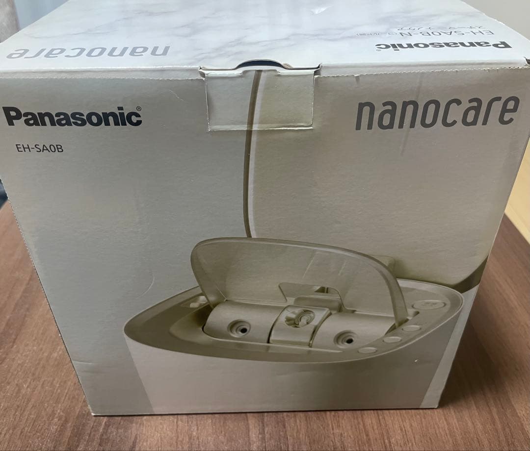 【美品】Panasonic スチーマー ナノケア ゴールド調 EH-SA0B