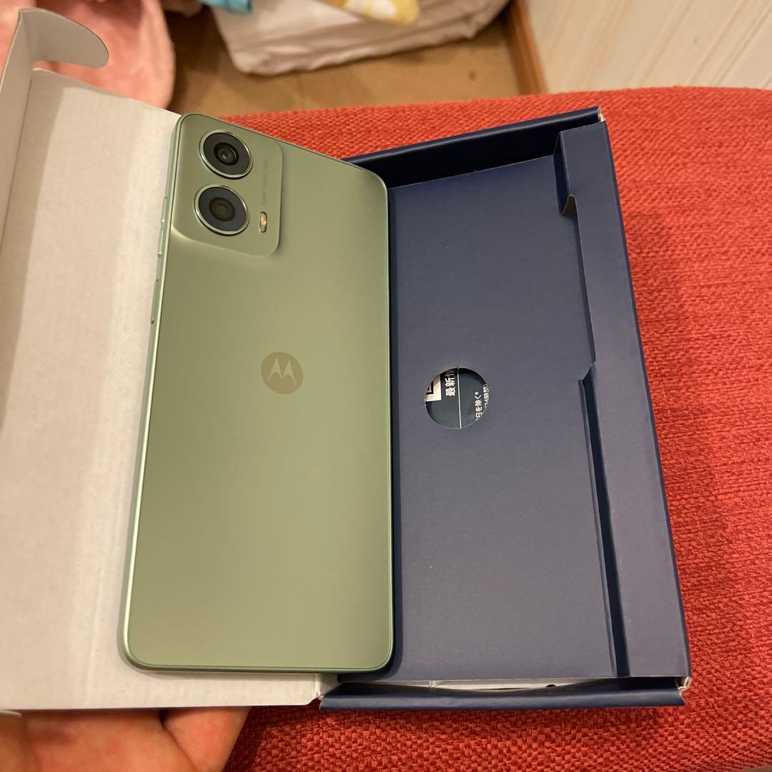 Motorola moto g24 本体　アイスグリーン