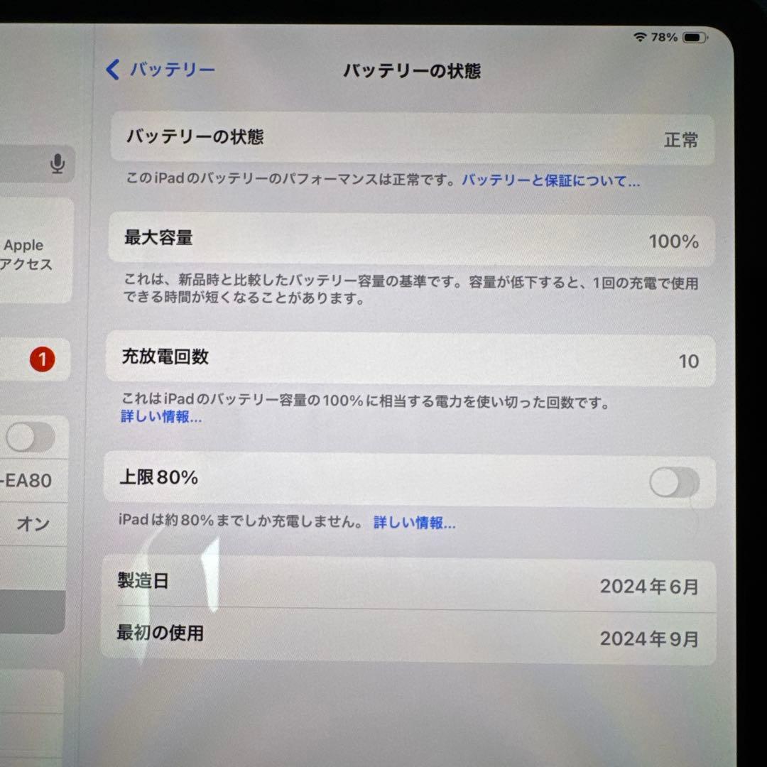 iPadPro13インチM4 1TBWiFi-セルラー