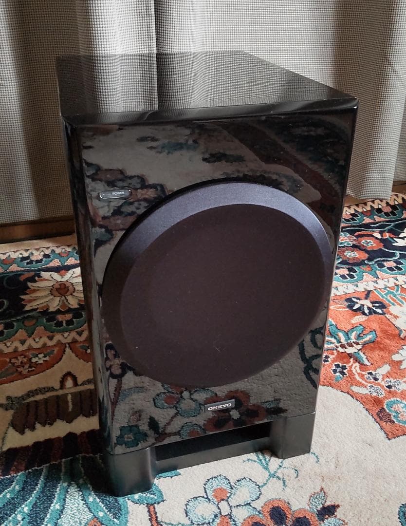 ONKYO オンキョー アンプ内蔵サブウーファー SL-D501(B)