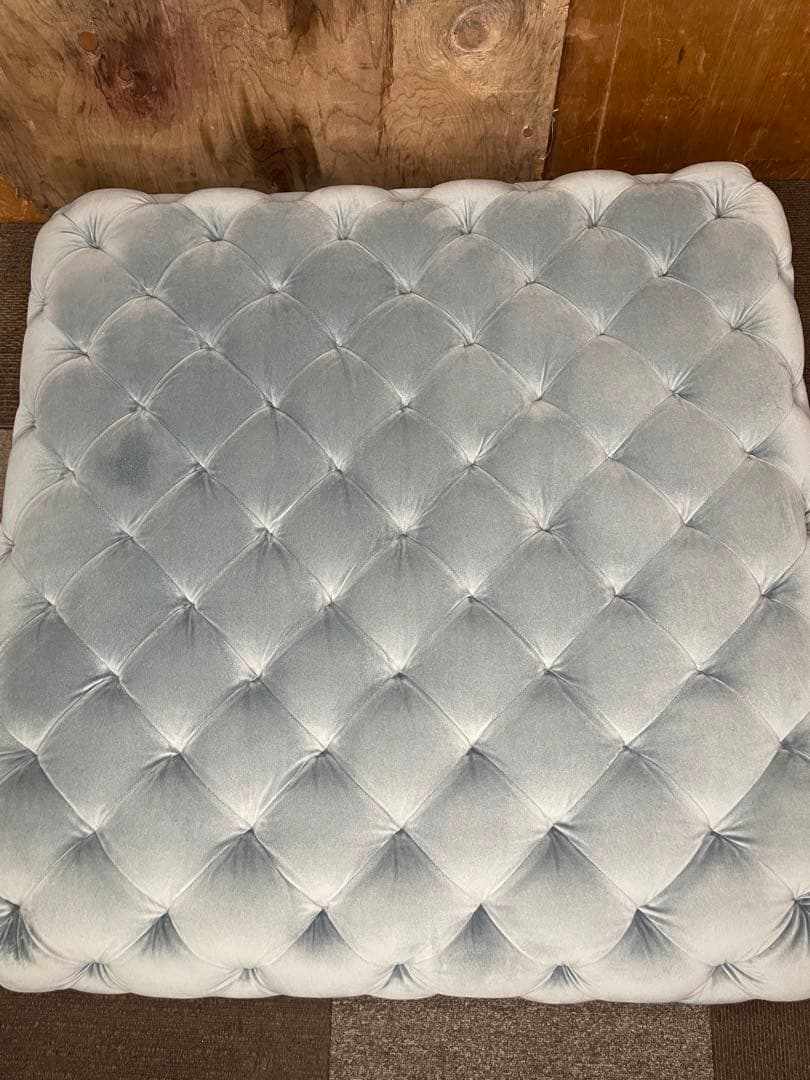 TOYO KITCHEN STYLE 集(つどい) オットマン ブルーグレイ