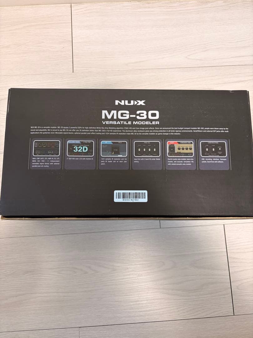 NUX MG-30 ギターエフェクター 値下げ不可です