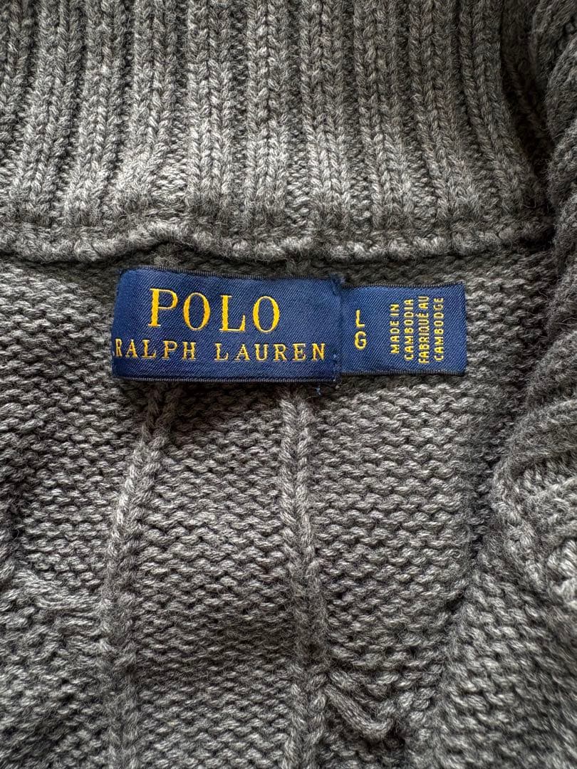 POLO RALPH LAUREN 太ケーブル ニット ★人気カラー★