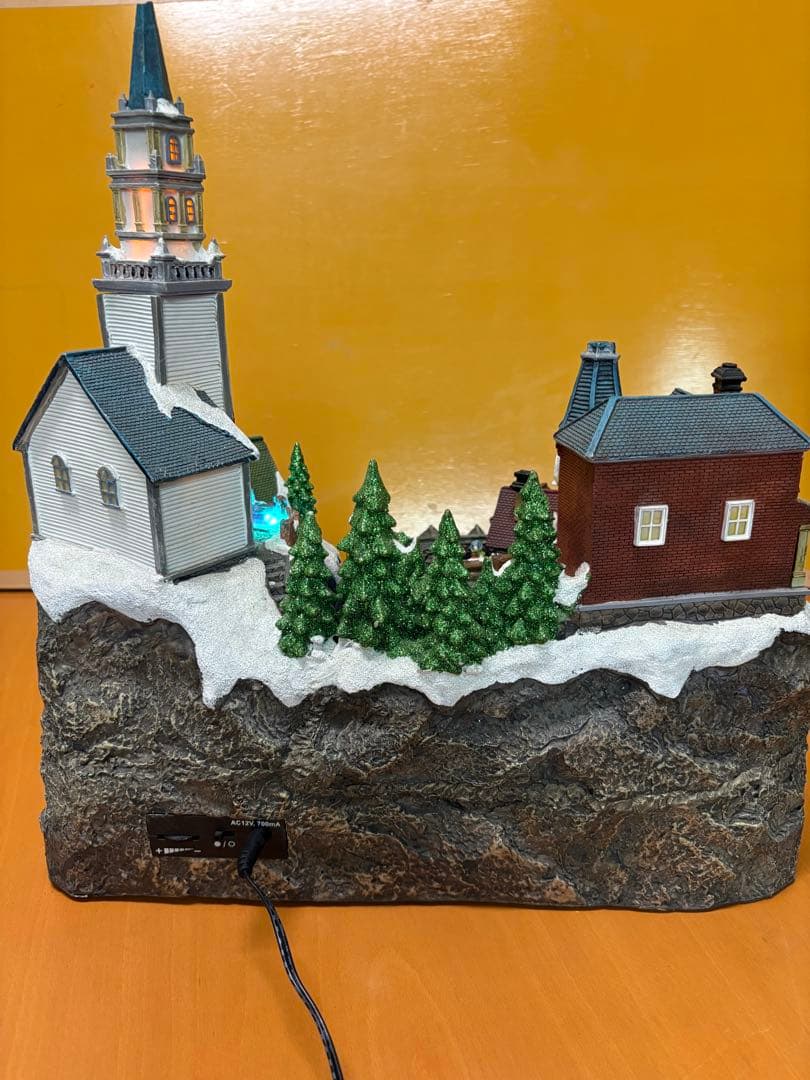 コストコ　クリスマスの街　9曲の連続BGMとイルミネーション音量調整可能