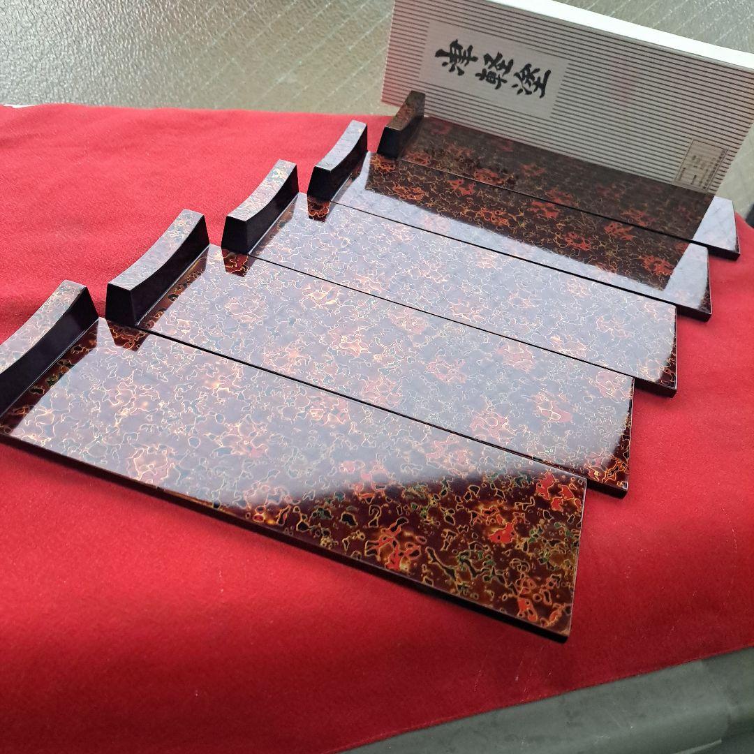 【津軽塗　唐塗　8寸\