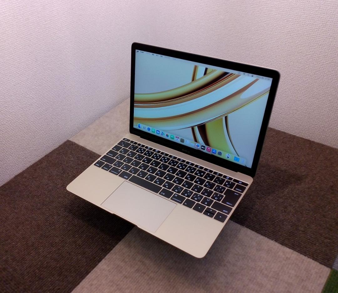 『美品』 MacBook 2017 A1534 12㌅ バッテリー正常・良好