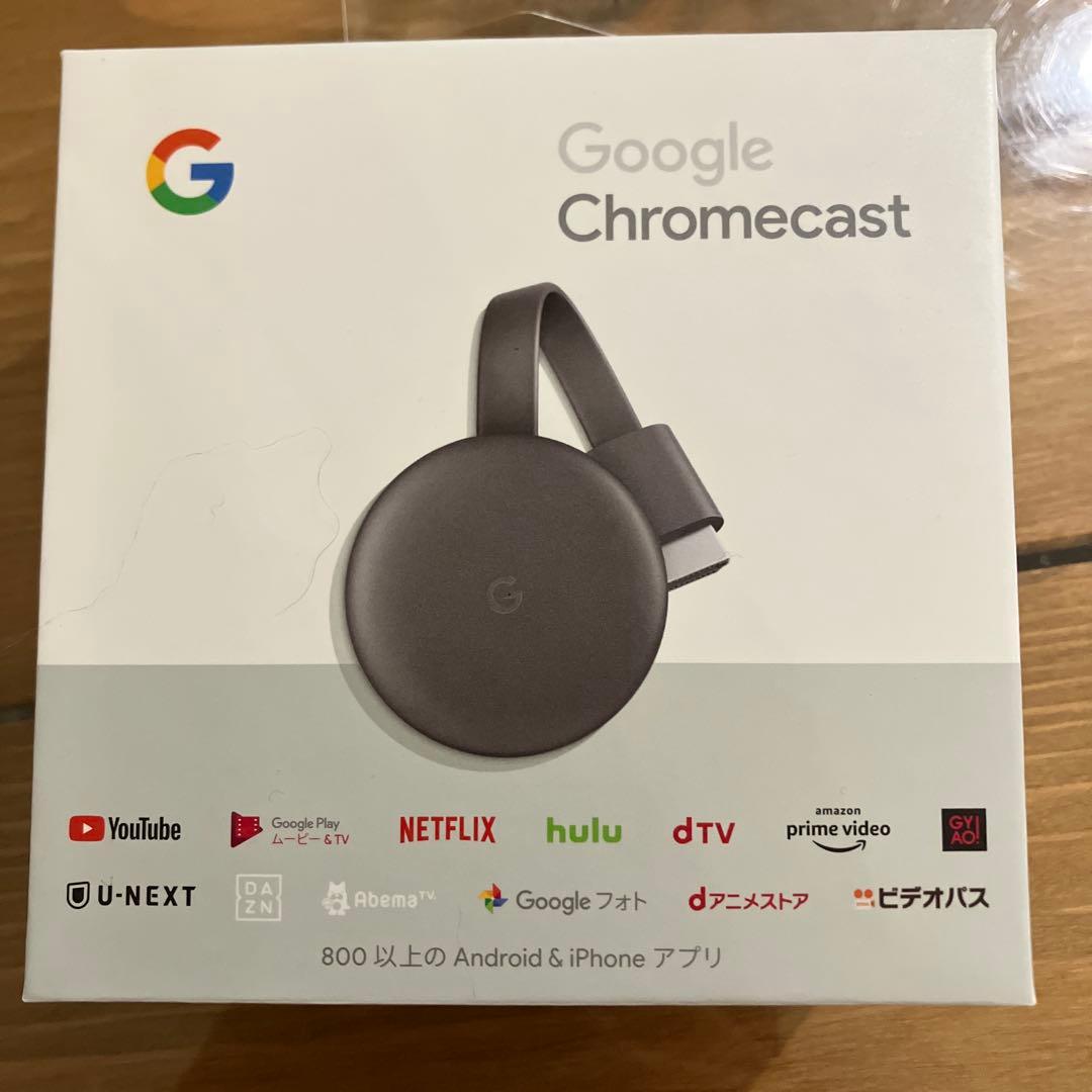 Google Chromecast チャコール