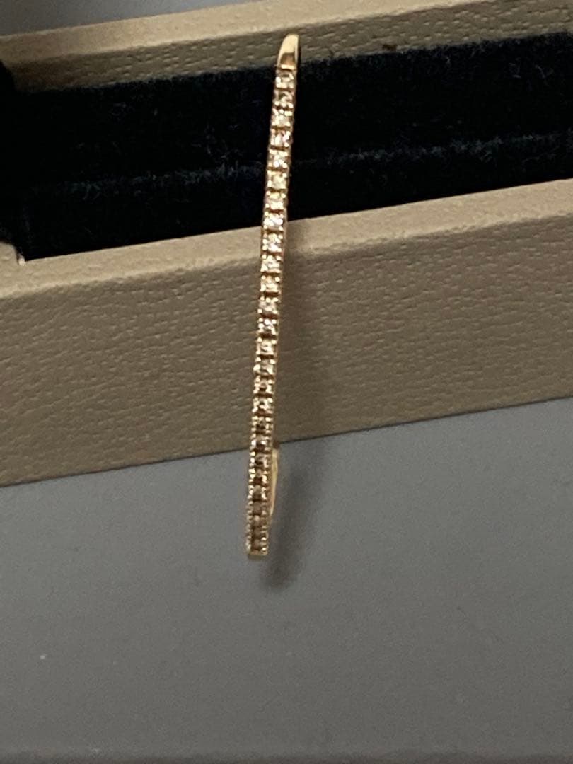 ひろこ　！　 ヒロタカ　GOSSAMER ダイヤモンド ピアスL 片耳