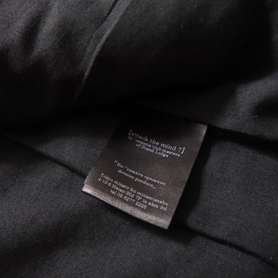 ジャケット・アウター attack the mind7 military leather jacket