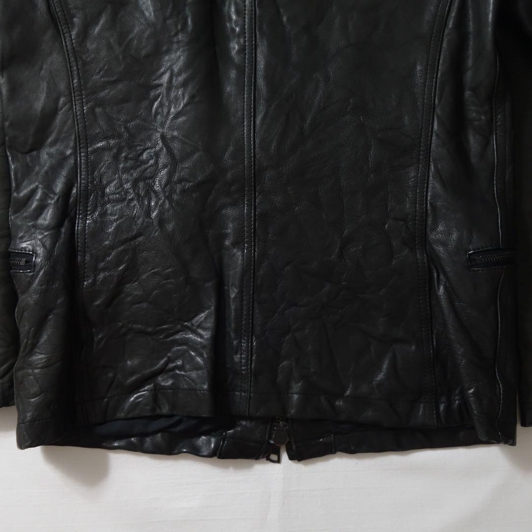 ジャケット・アウター attack the mind7 military leather jacket