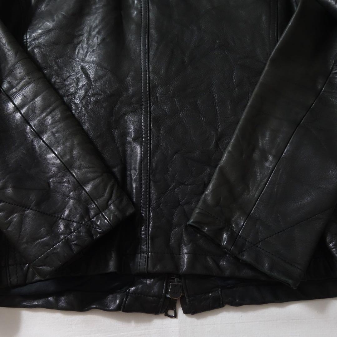 ジャケット・アウター attack the mind7 military leather jacket