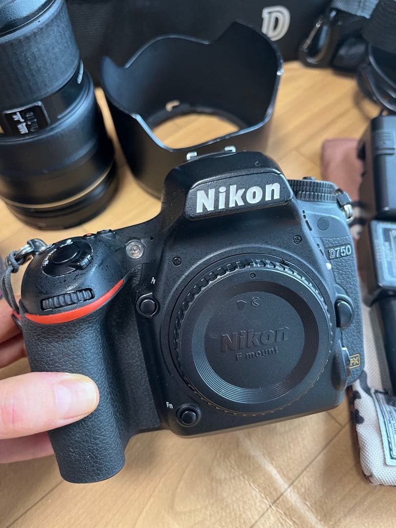 Nikon D750 デジタル一眼レフカメラ+ ズームレンズ+広角レンズセット