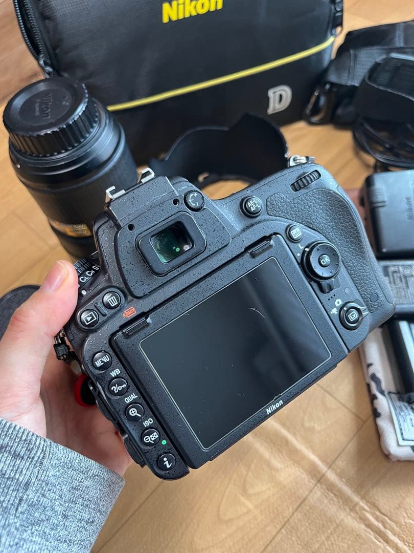 Nikon D750 デジタル一眼レフカメラ+ ズームレンズ+広角レンズセット