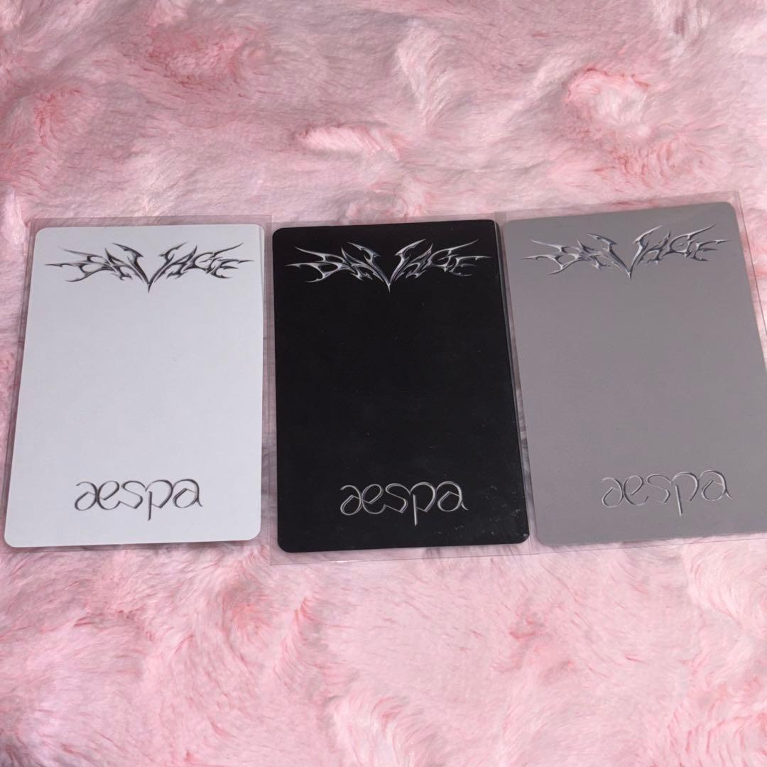 aespa ウィンター トレカ Savage yizhiyu 中華 ヨントン