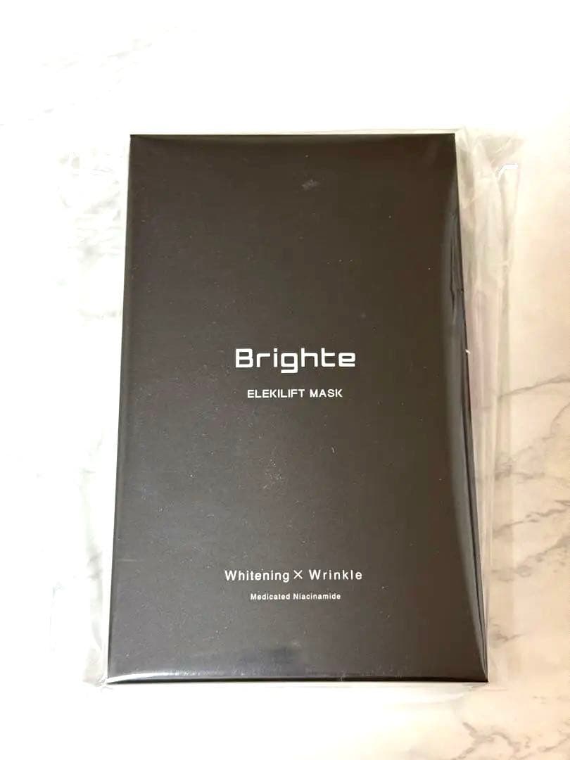 ☆美品☆ブライトBrighte エレキブラシ美顔器とシートマスクEL5枚セット