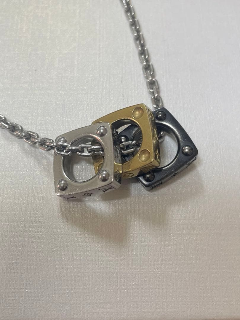 ルイヴィトン ネックレス ペンダント モノグラム ボールド