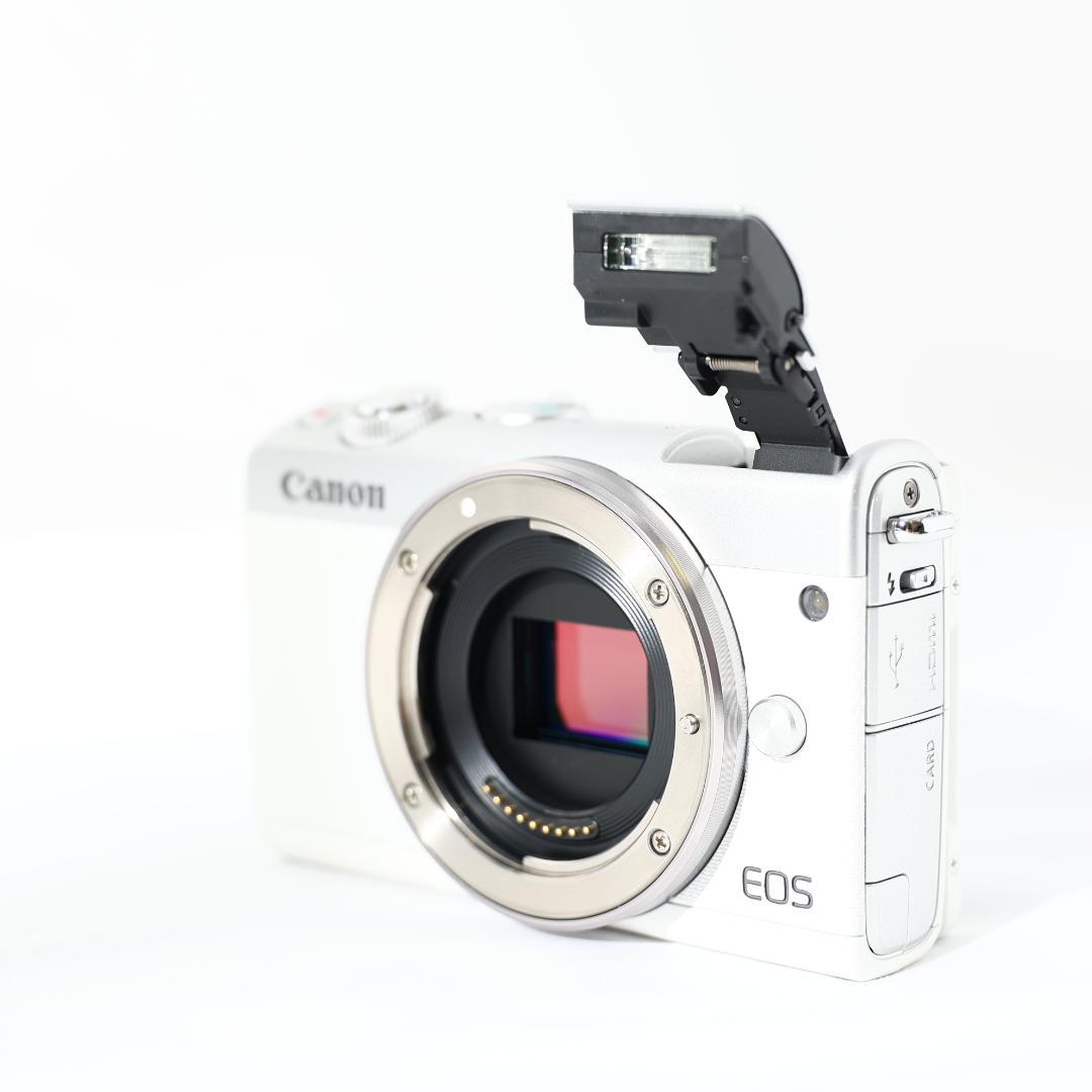 【美品】Canon EOS M100 ミラーレス一眼カメラ レンズセット