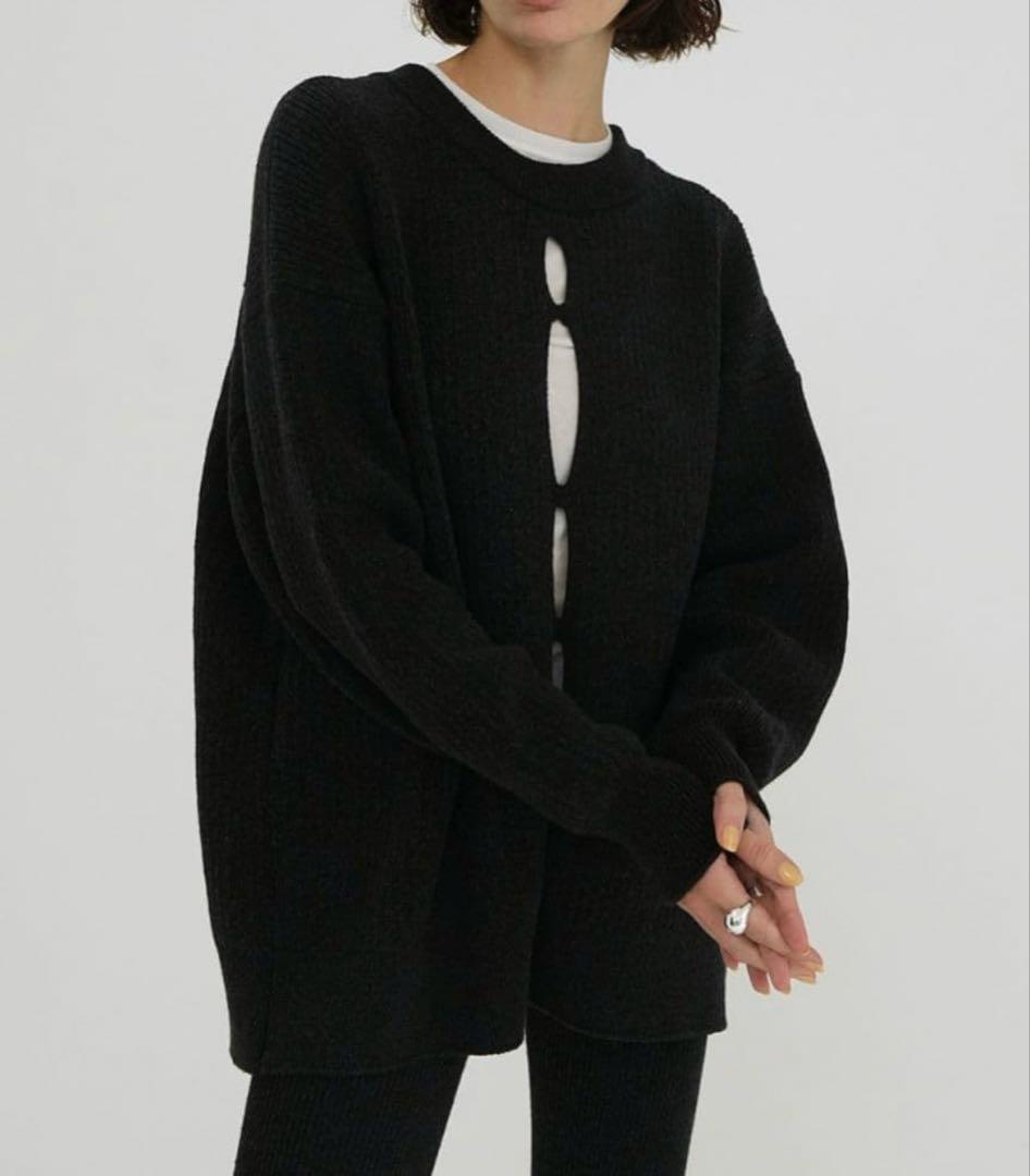 【週末値下げ】CLANE W FACE COLOR MIX ニット　クラネ