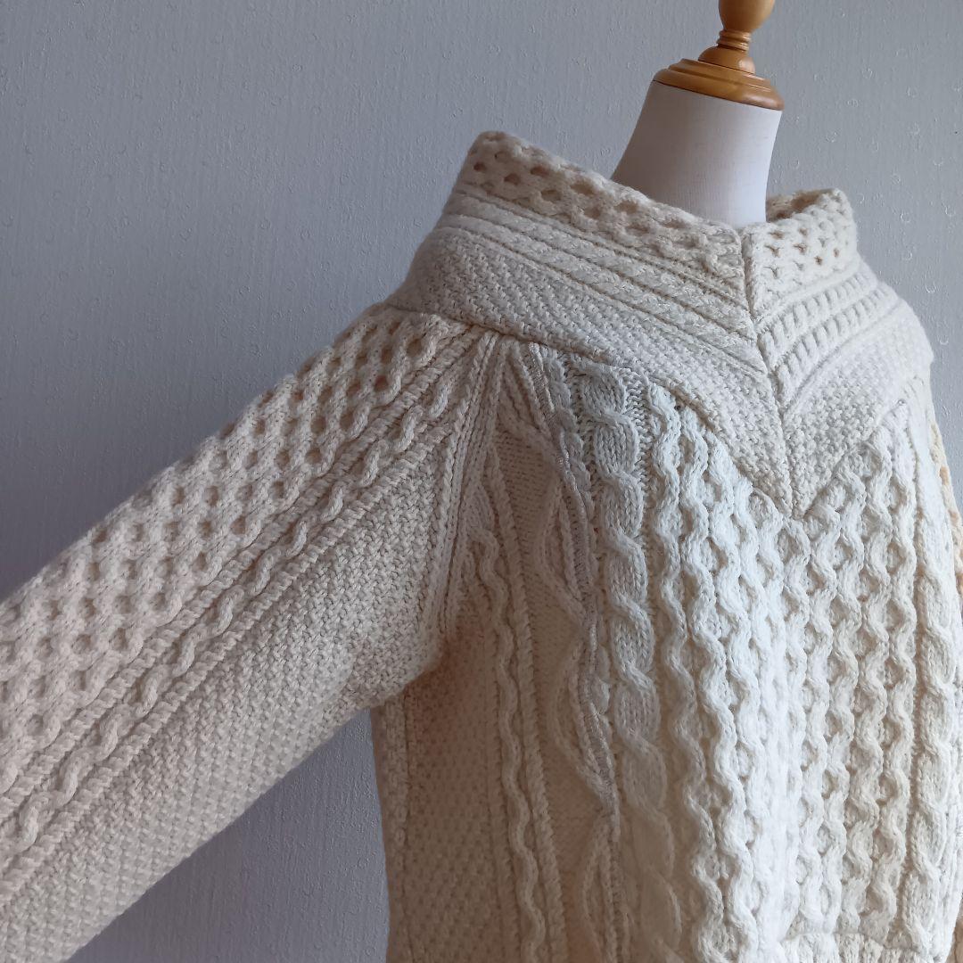 77circa リメイクフィッシャーマンニット