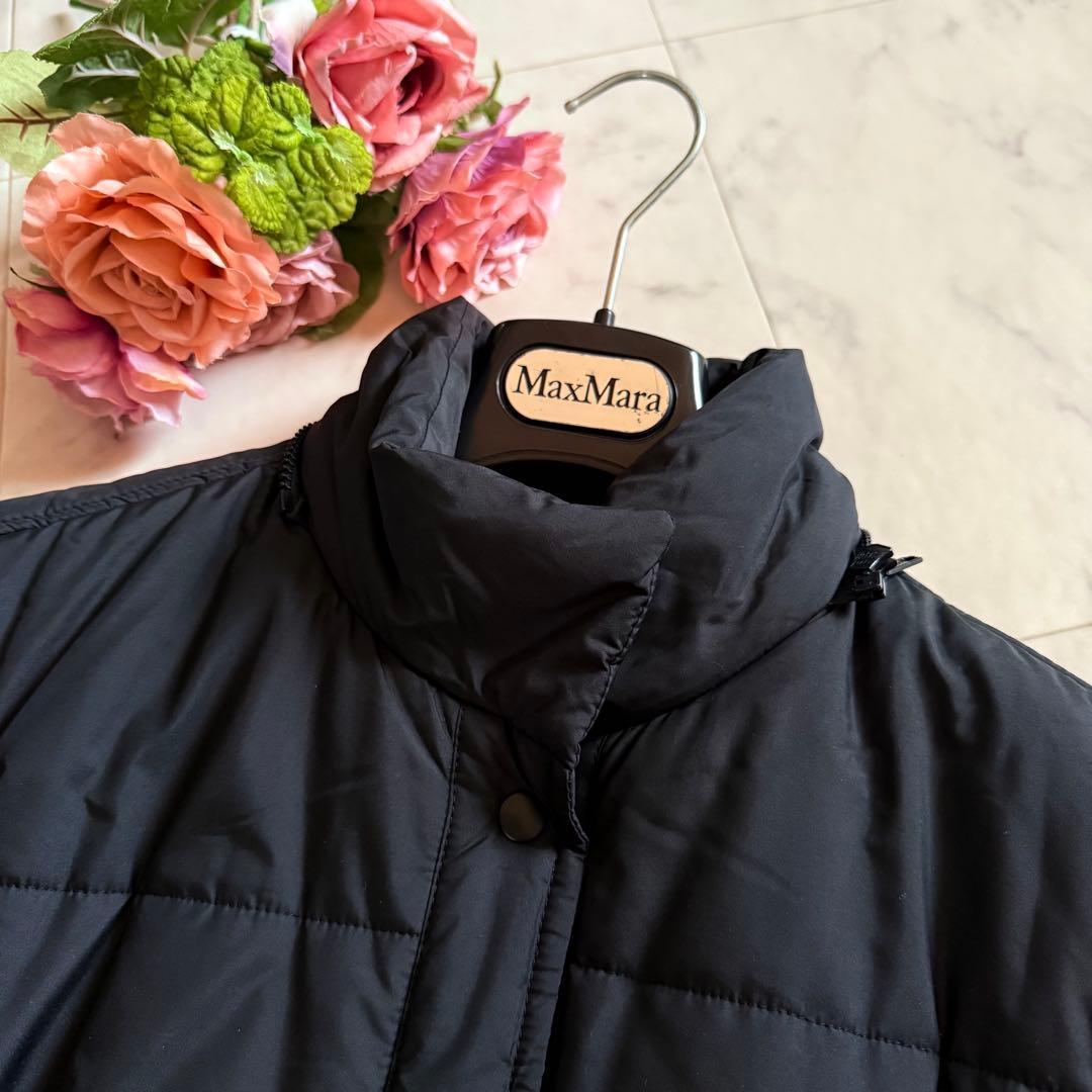 極美品★2wayマックスマーラ Max&co スーパーロングパデットコート L