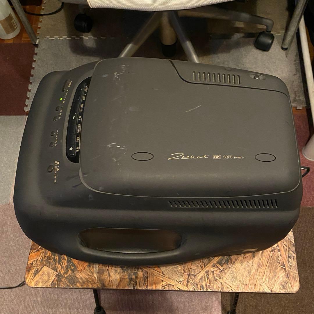 Panasonic ポータブルテレビデオ TH-8VT1 レトロ家電 ジャンク