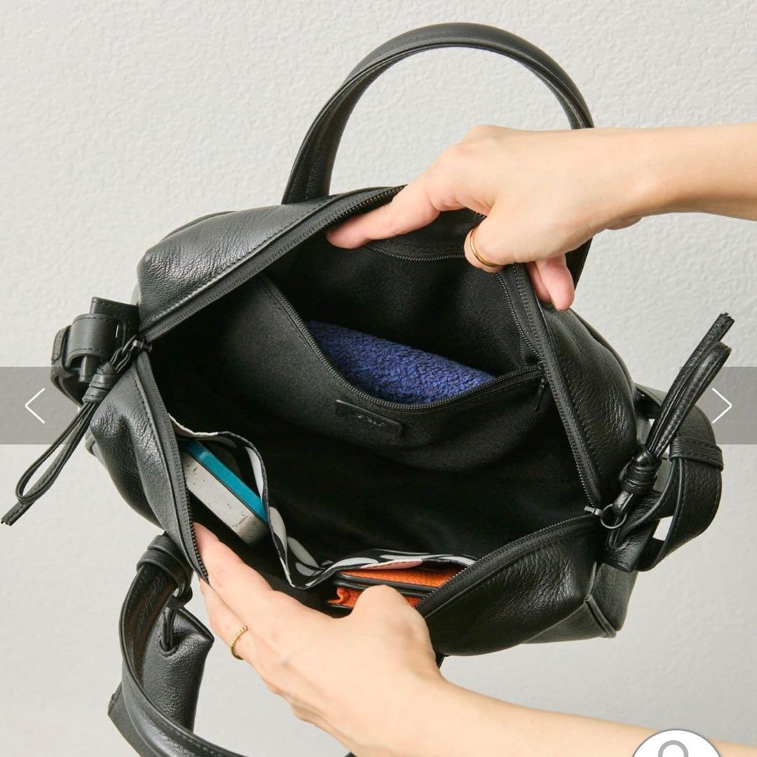 【新品・未使用】イアパピヨネ2WEYシンプルボストンバッグセレモニー