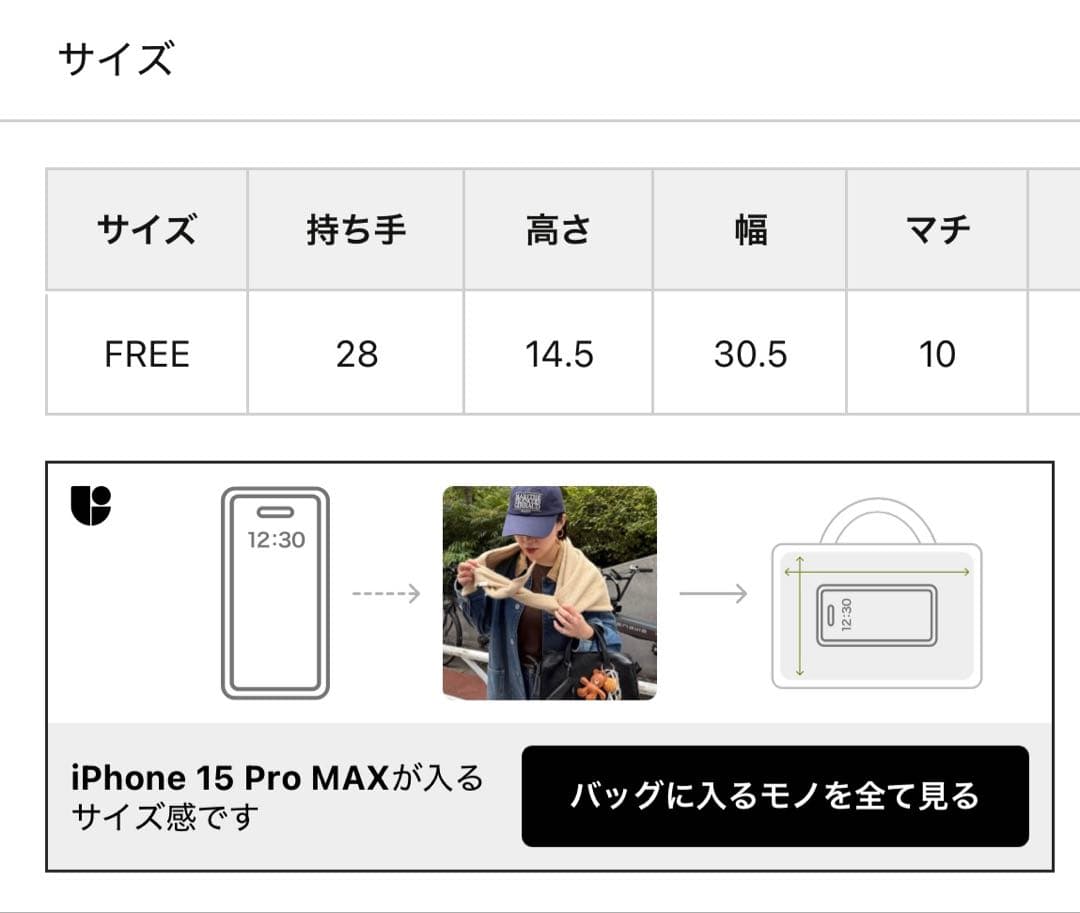 【新品・未使用】イアパピヨネ2WEYシンプルボストンバッグセレモニー