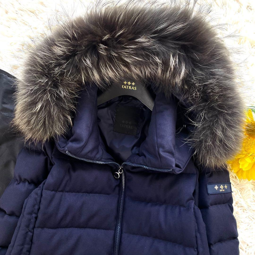 タトラス コサヴァ ダウン ウール100% リアルファー M レディース