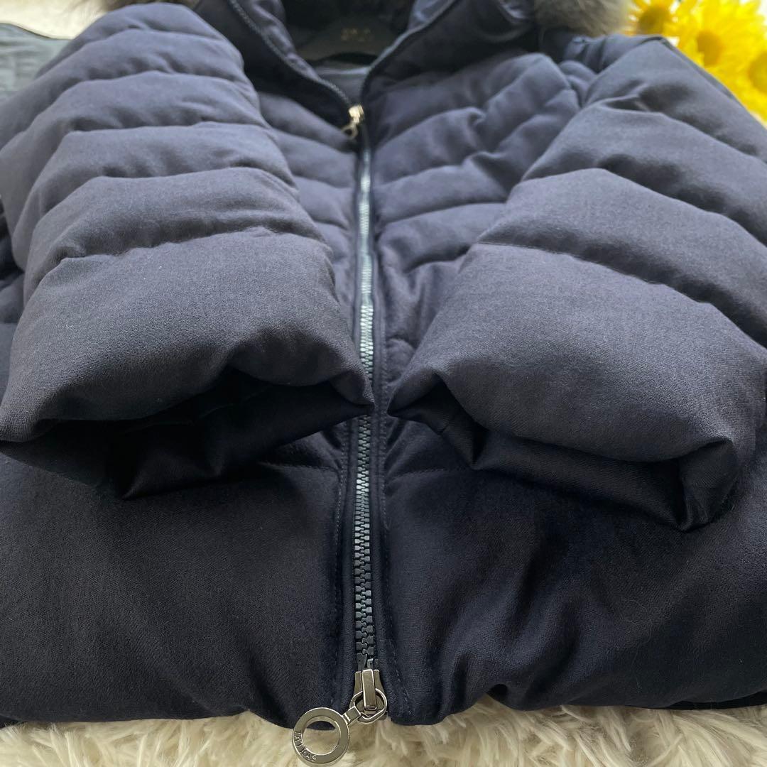 タトラス コサヴァ ダウン ウール100% リアルファー M レディース