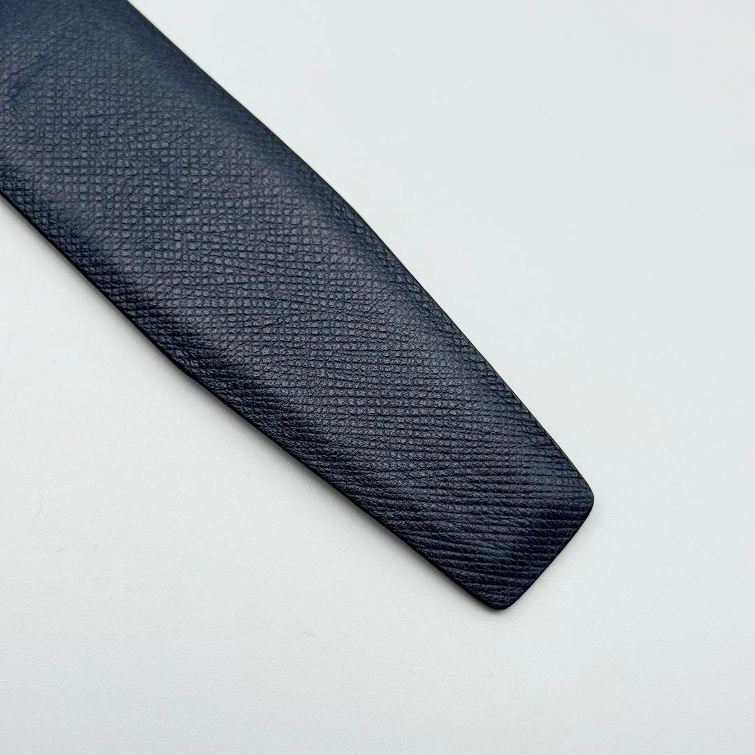 ✨美品✨PRADA ベルト シルバー金具 レザー 本革 メンズ 紳士 ビジネス