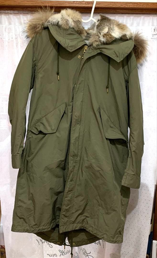 ドゥーズィエムクラス M65 モッズコート キルティング　コートファー