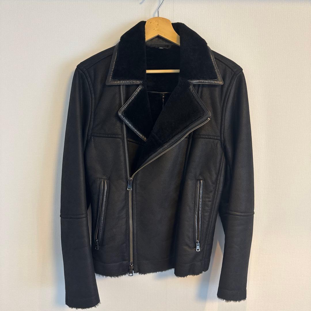 Theory メンズ ライダース ダブル サイズ38 冬でも着用可