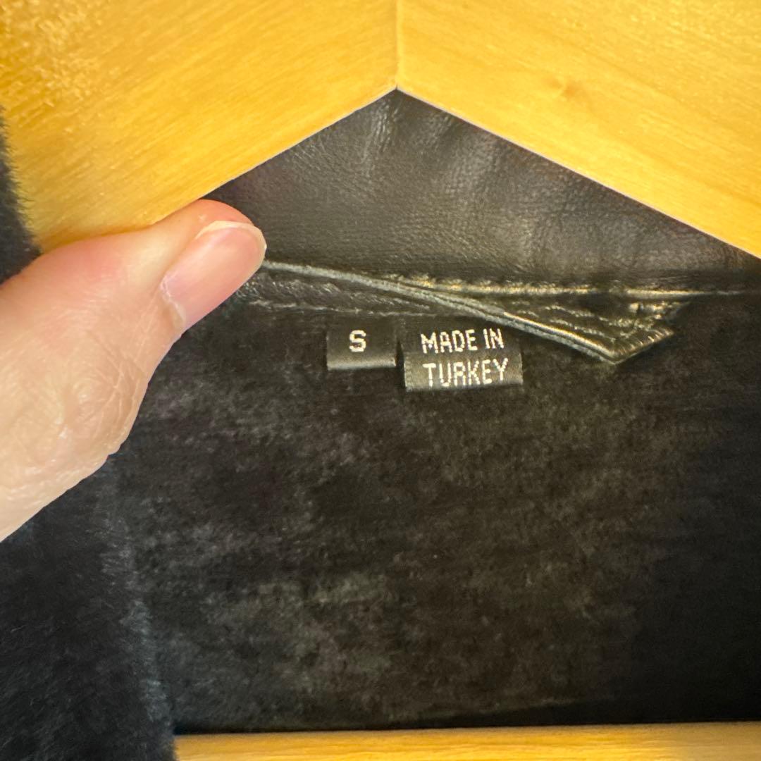 Theory メンズ ライダース ダブル サイズ38 冬でも着用可