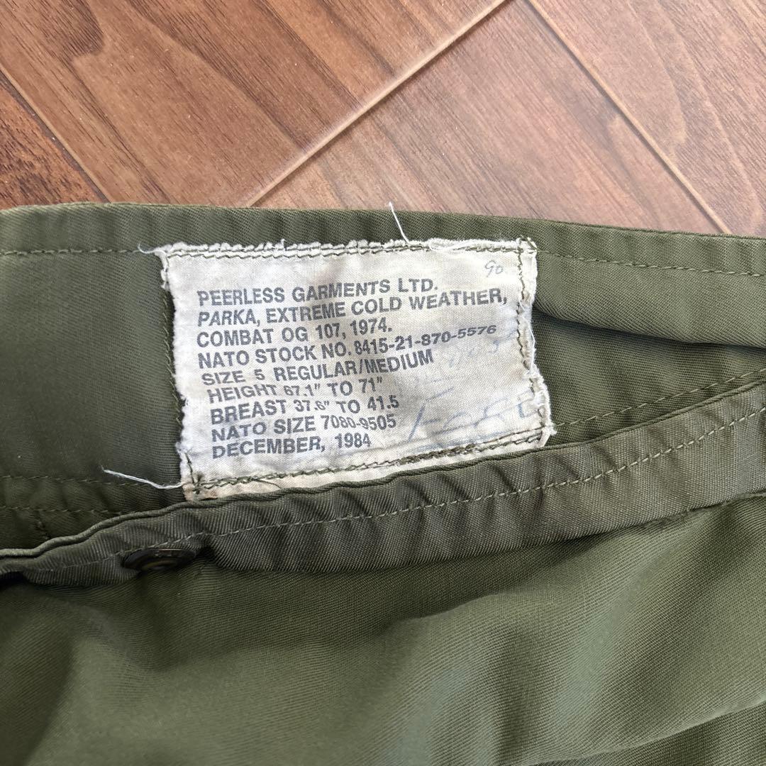 70s カナダ軍　ECW モッズコート