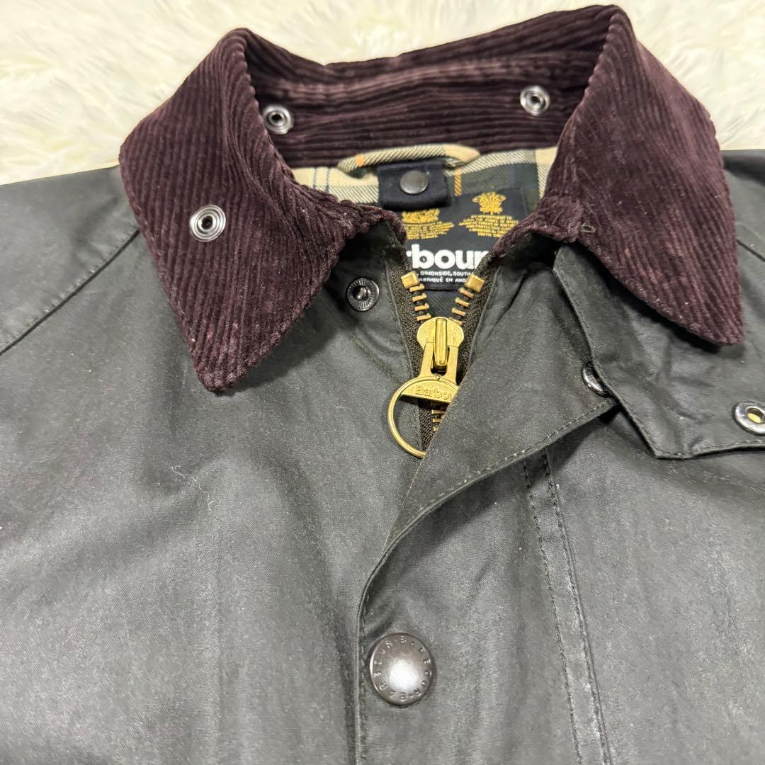 美品✨バブアー ビデイル SL セージ 36 3ワラント ワックスド オイルド